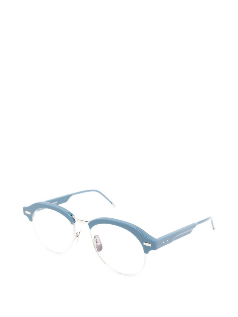 Thom Browne round-frame glasses outlook