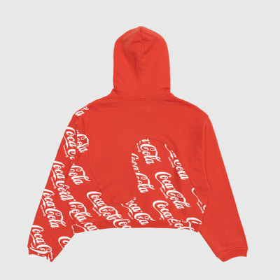 ERL COCA COLA SWIRL KNIT HOODIE outlook