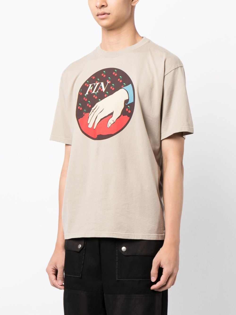 graphic-print cotton T-shirt - 3