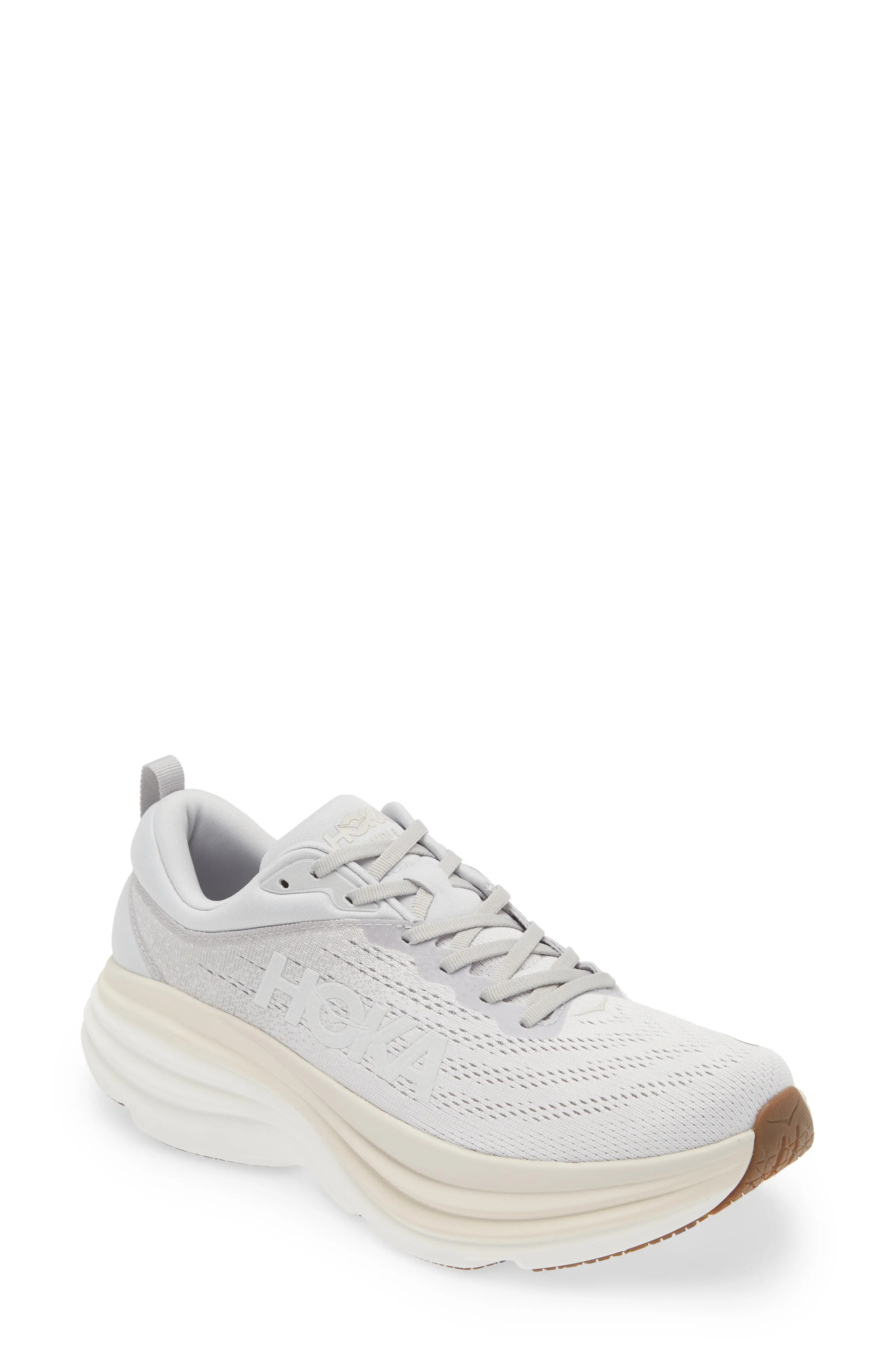 HOKA Bondi Running Shoe in Lunar Rock /Nimbus Cloud nordstrom