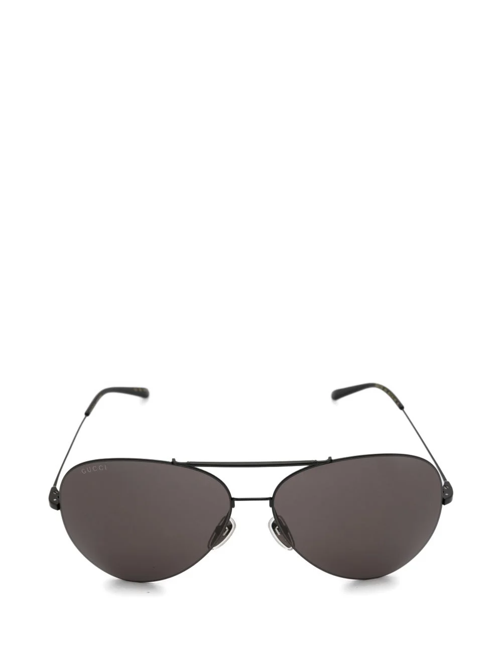 pilot-frame double-bridge sunglasses - 1
