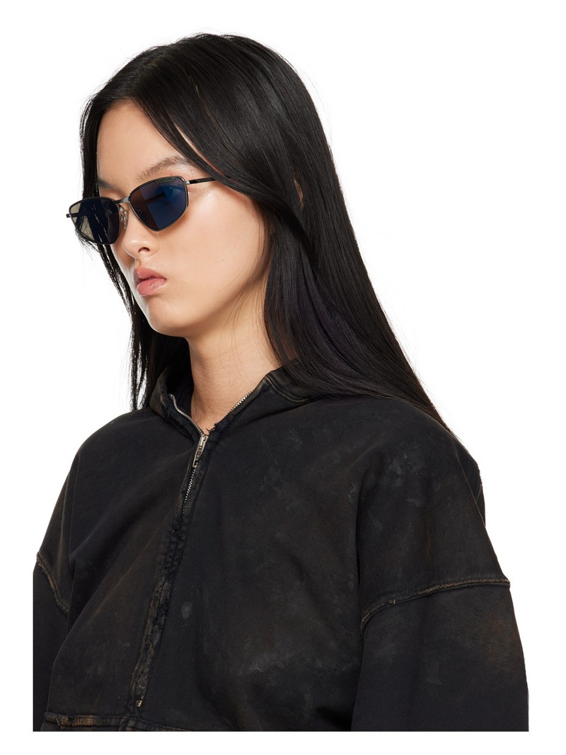 Silver Cat-Eye Sunglasses 4