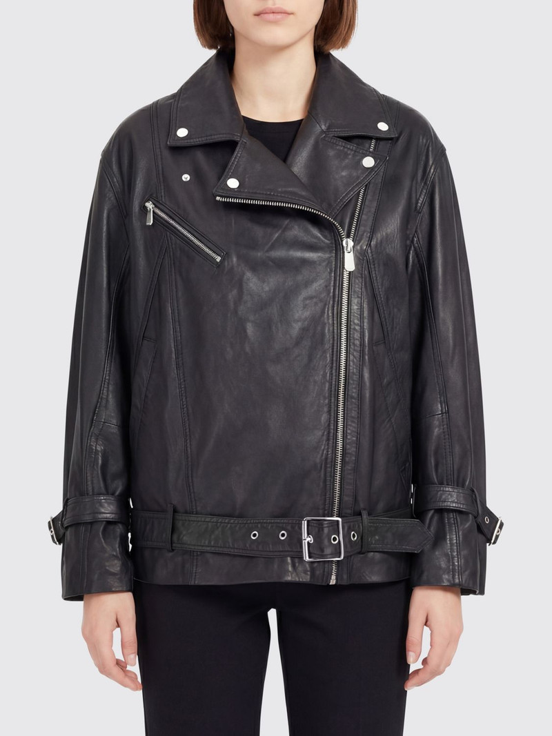 PINKO Leather Biker Jacket 1