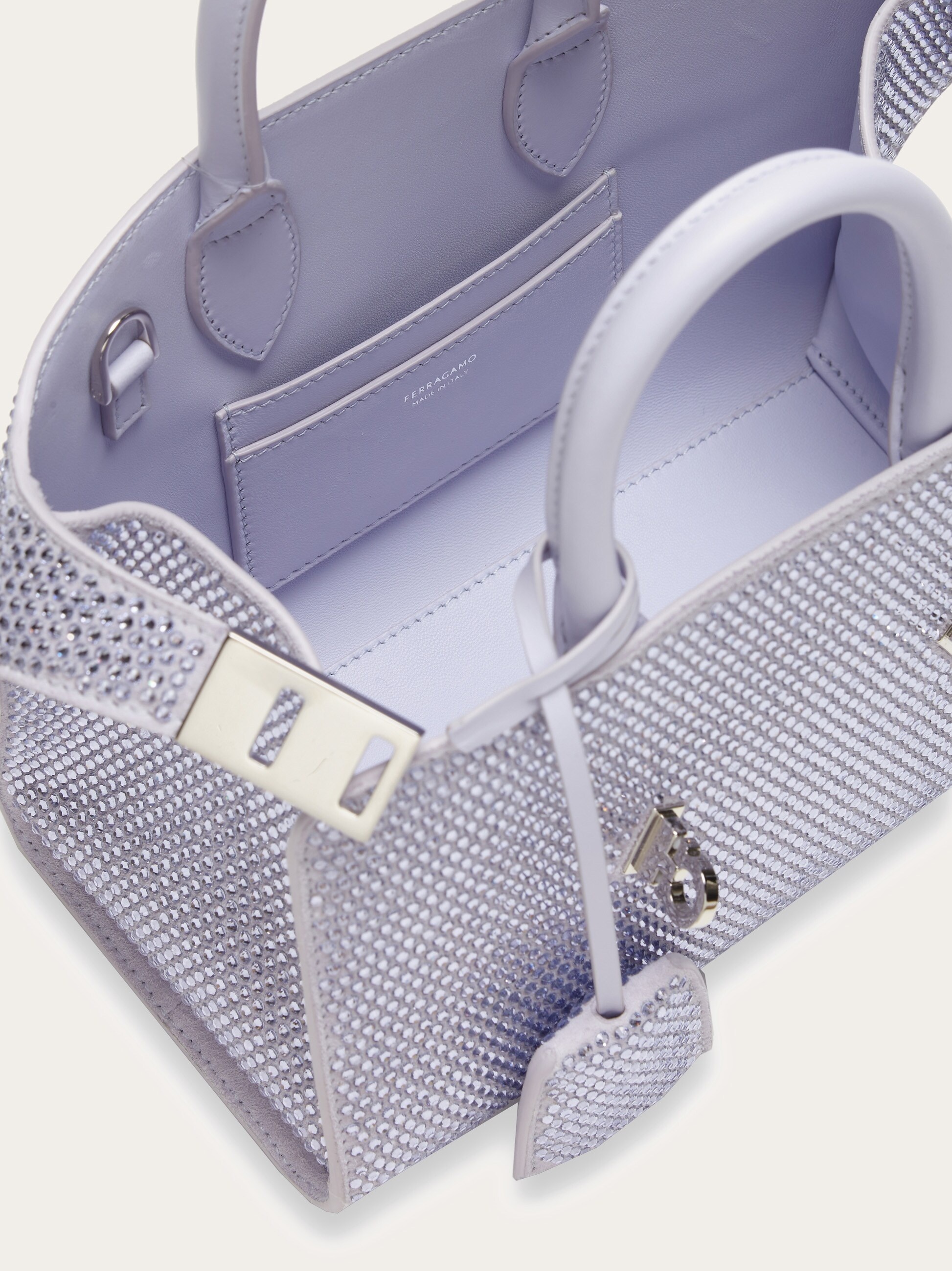 Hug handbag with crystals (S) - 6