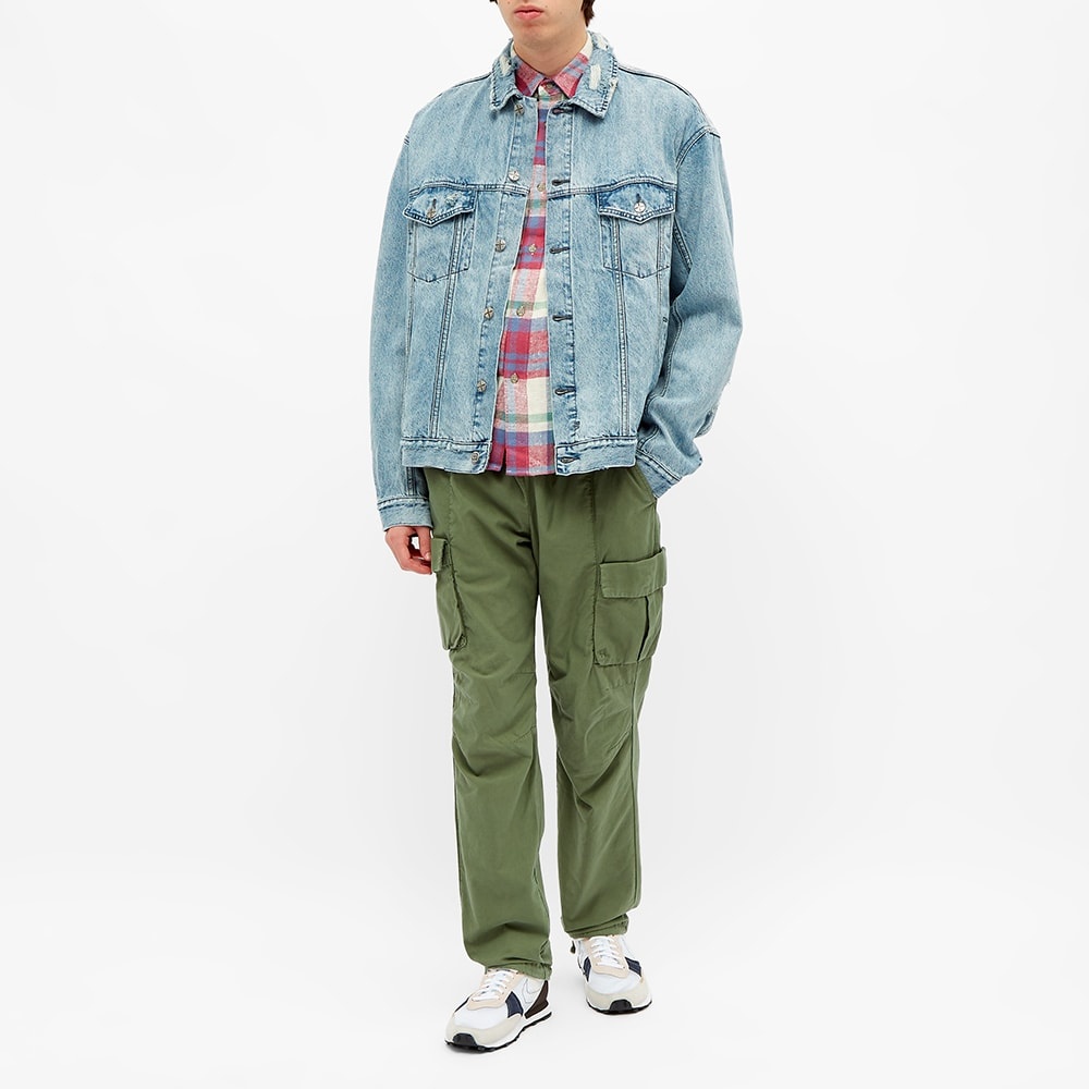 John Elliott Sly Checked Flannel Shirt - 6