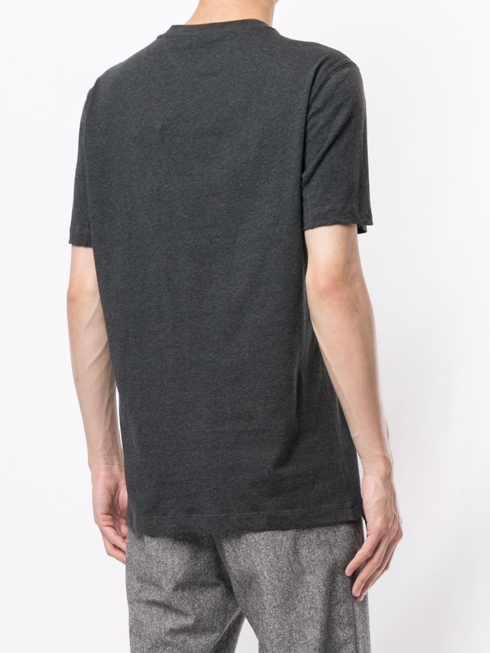 crew-neck cotton T-shirt - 4