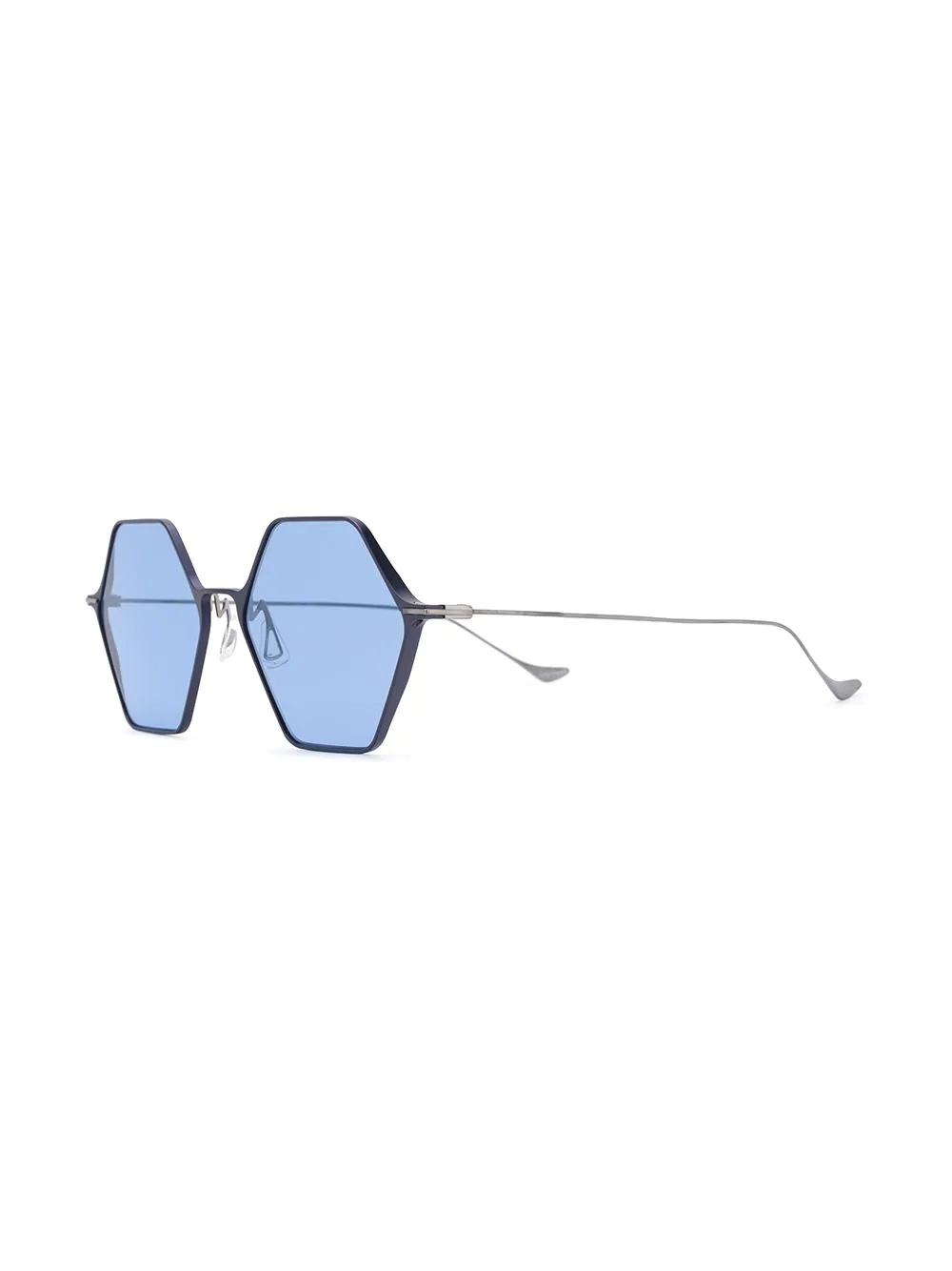 geometric frame sunglasses - 2