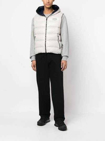 DUVETICA padded feather-down gilet outlook
