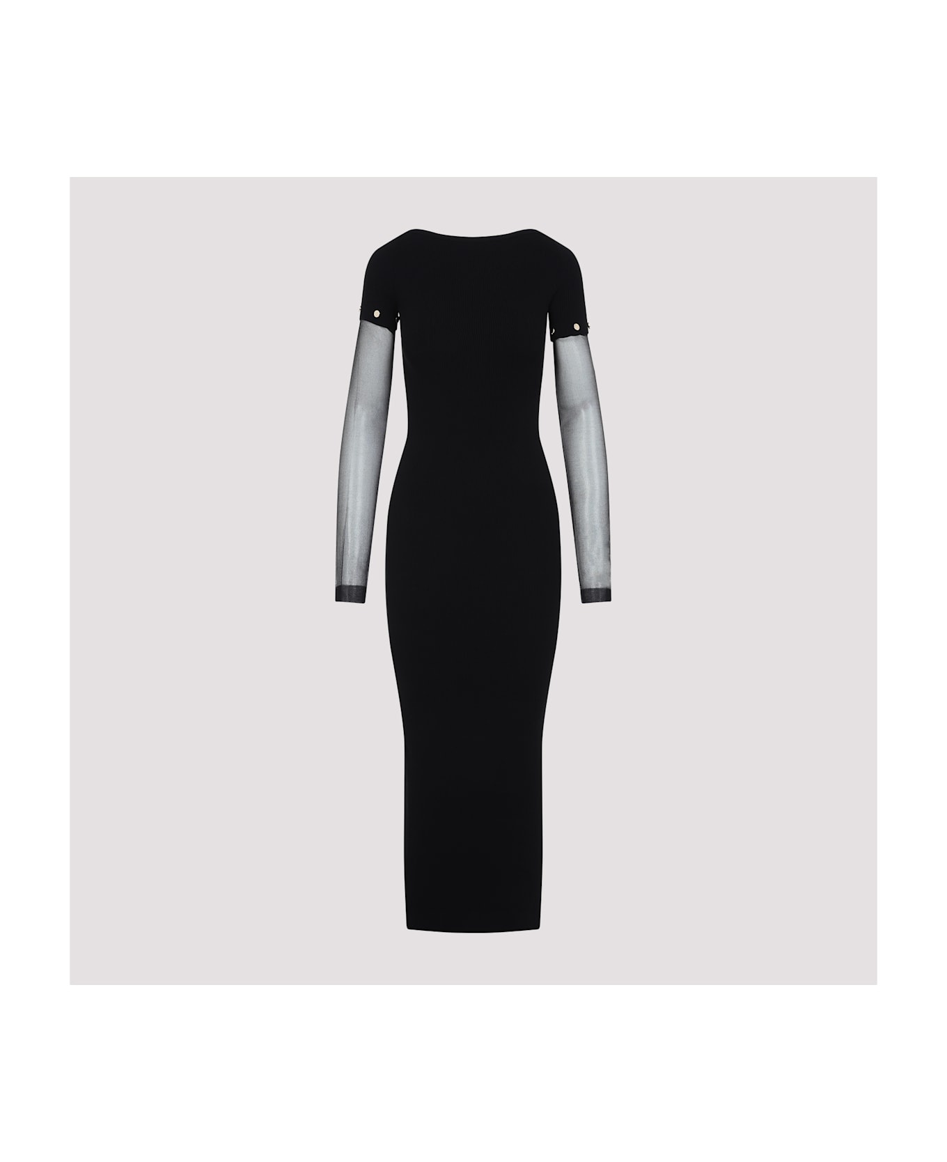 Grazia Transparent Sleeves Dress - 3