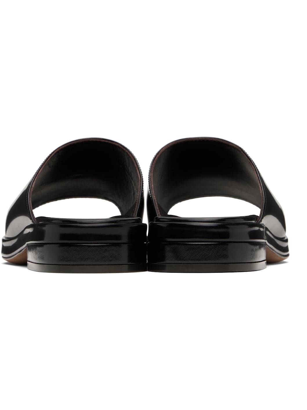 Black Emi Mules - 2