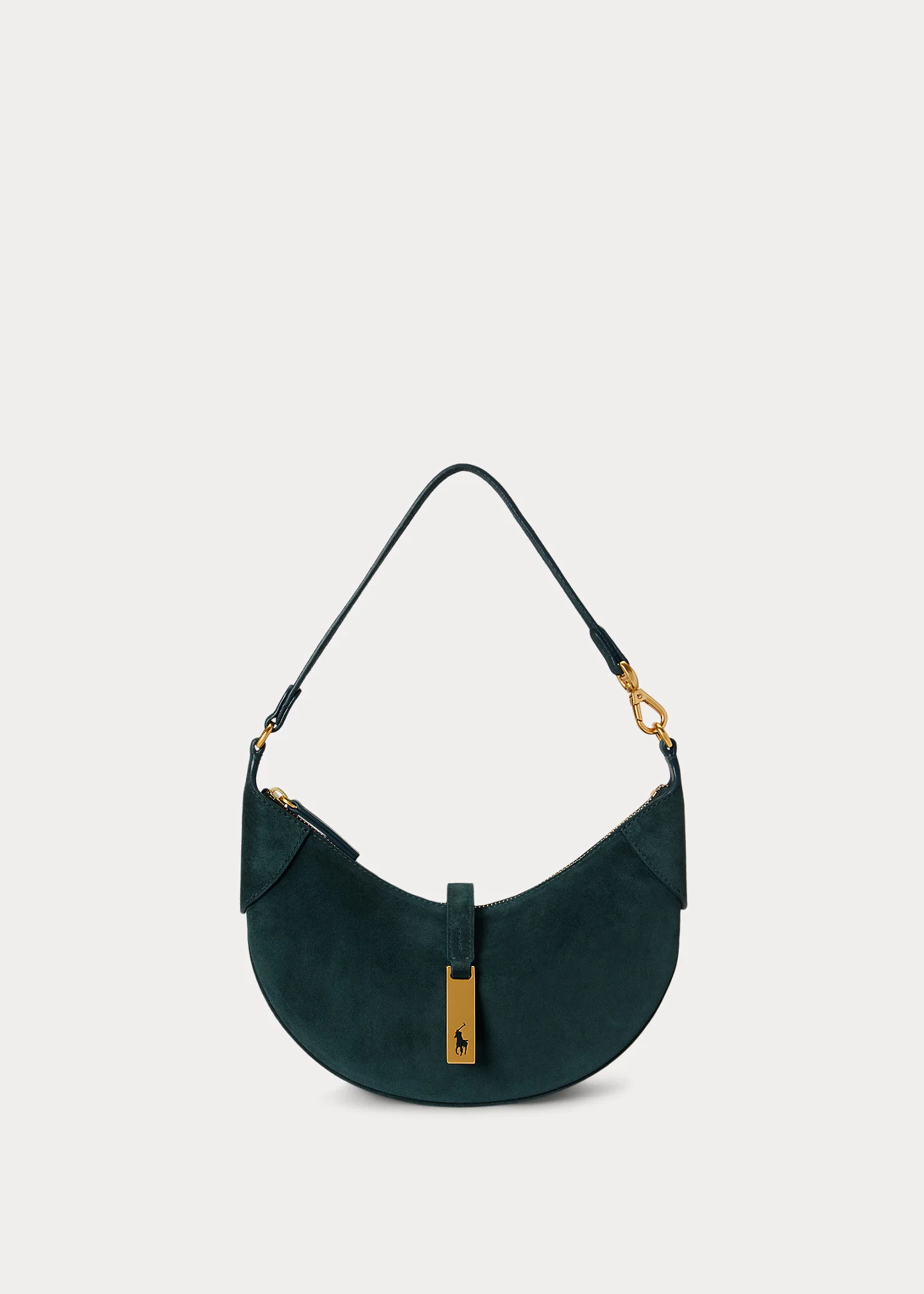 Polo ID Suede Mini Shoulder Bag - 1