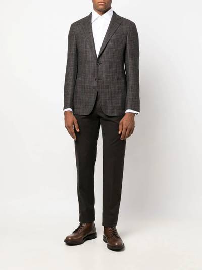 Canali long-sleeve buttoned shirt outlook