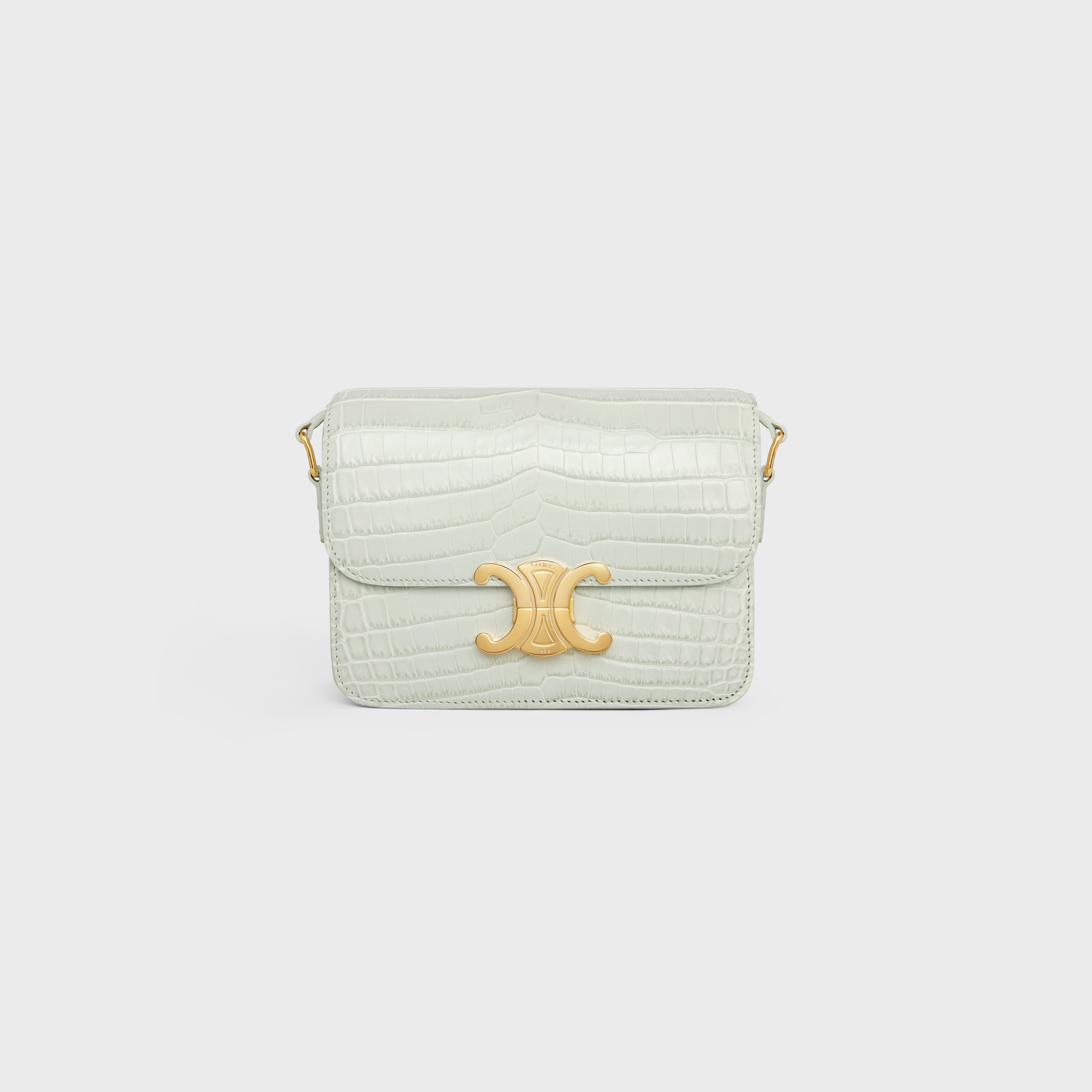 Teen Triomphe Bag in Crocodile - 1