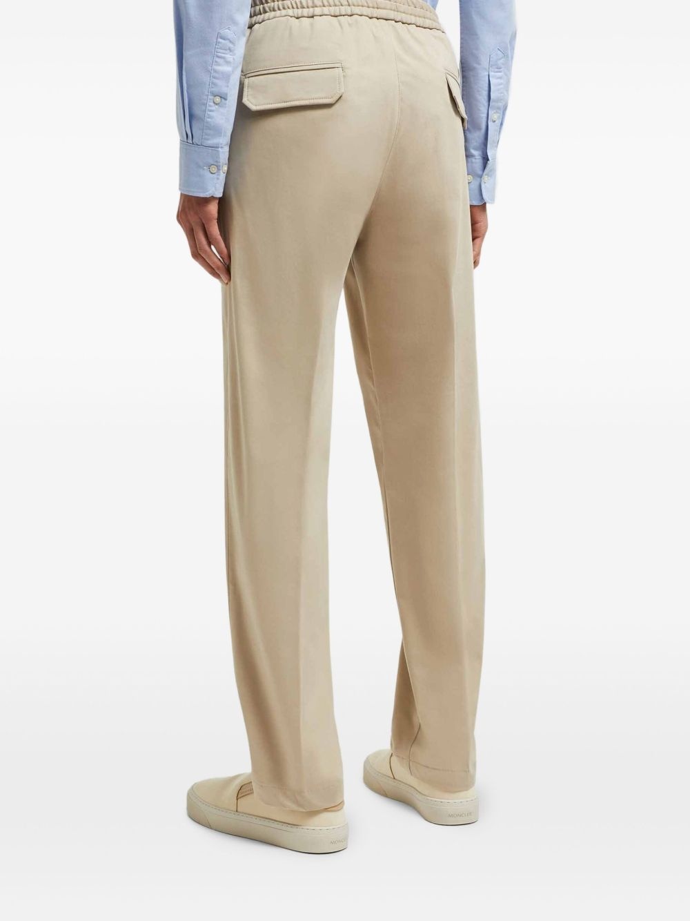 drawstring chinos - 4