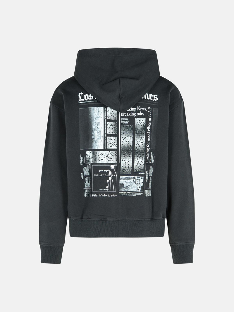Palm Angels BLACK COTTON SWEATSHIRT outlook