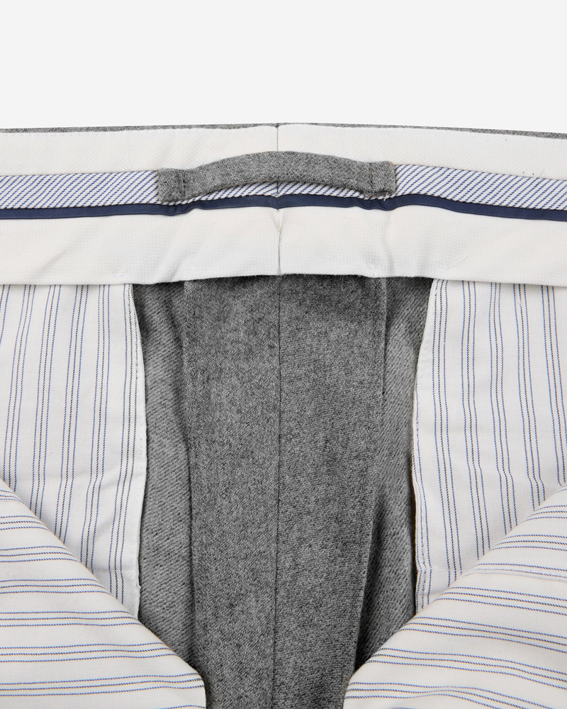 Tapered-fit wool blend trousers 5