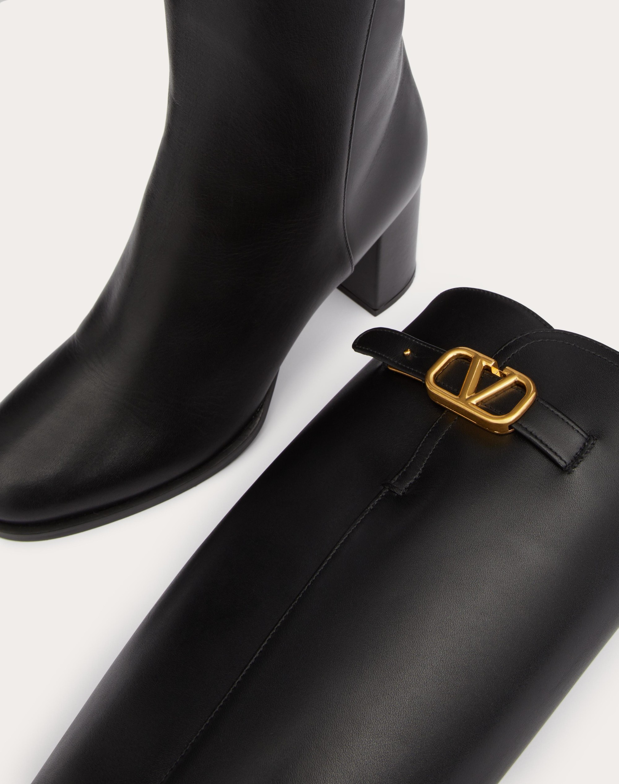 VLOGO SIGNATURE CALFSKIN BOOT 70MM - 5