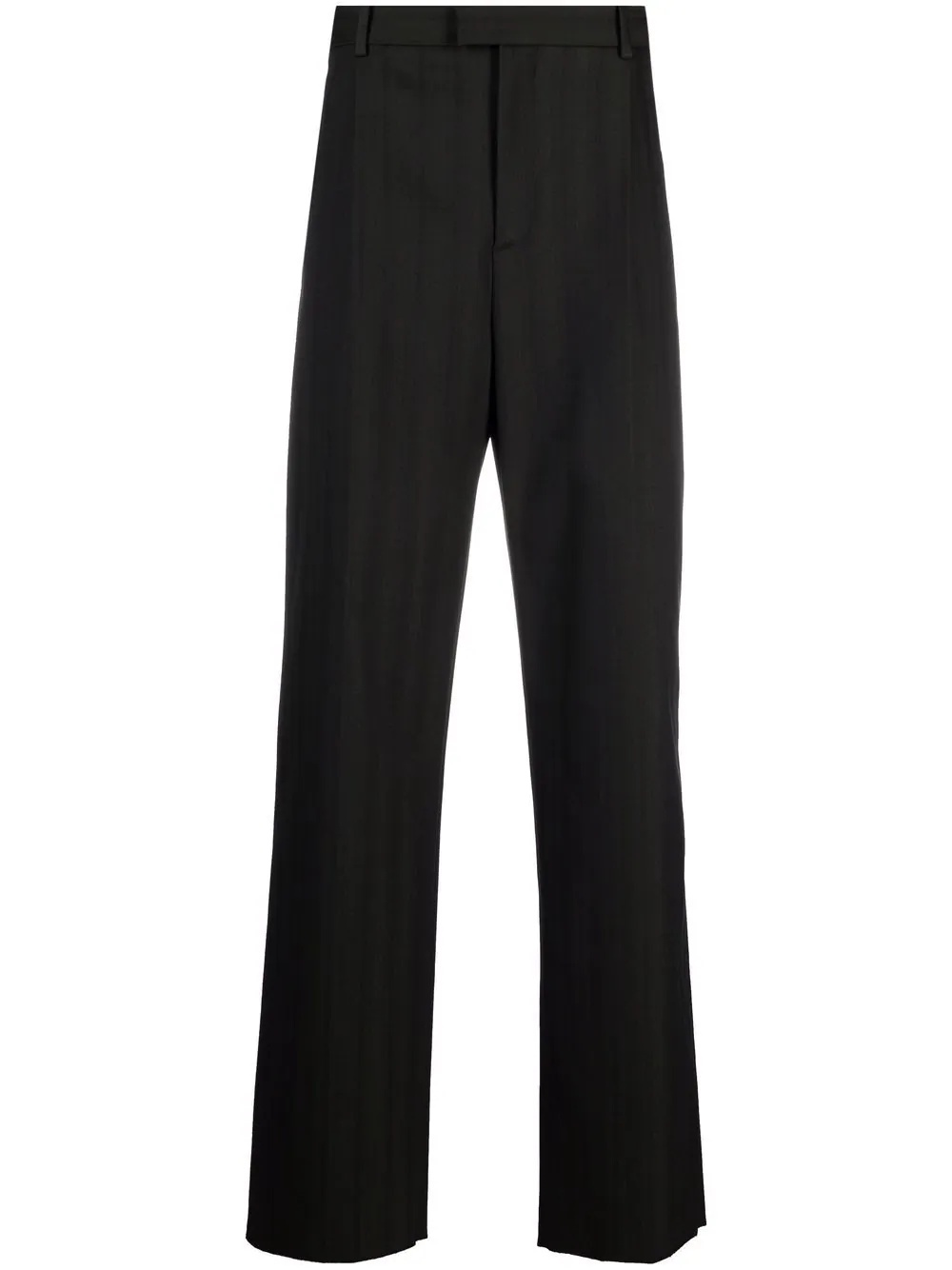 triangle detail tailored trousers - 1