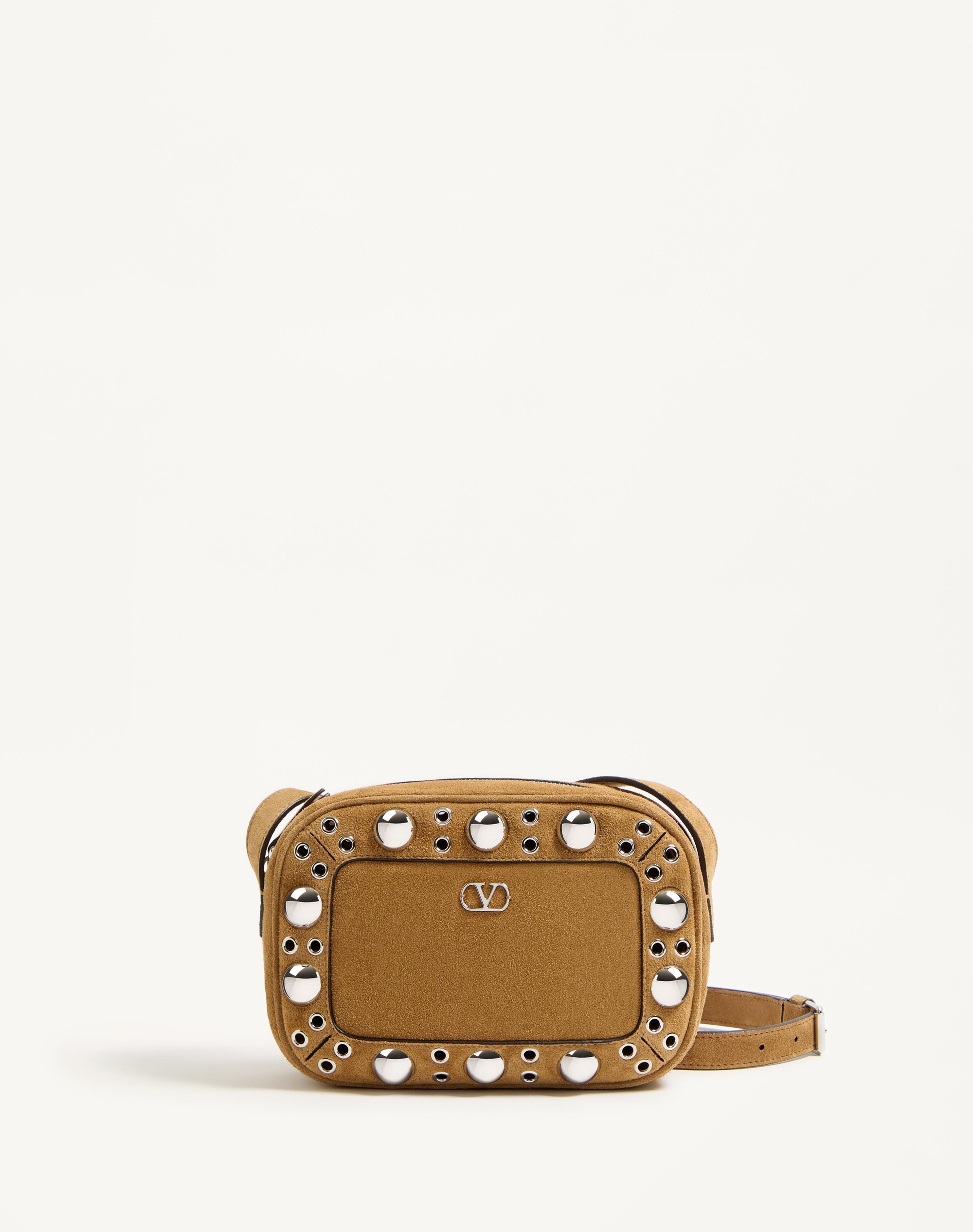 Valentino VALENTINO GARAVANI NELLCÔTE SUEDE SHOULDER BAG