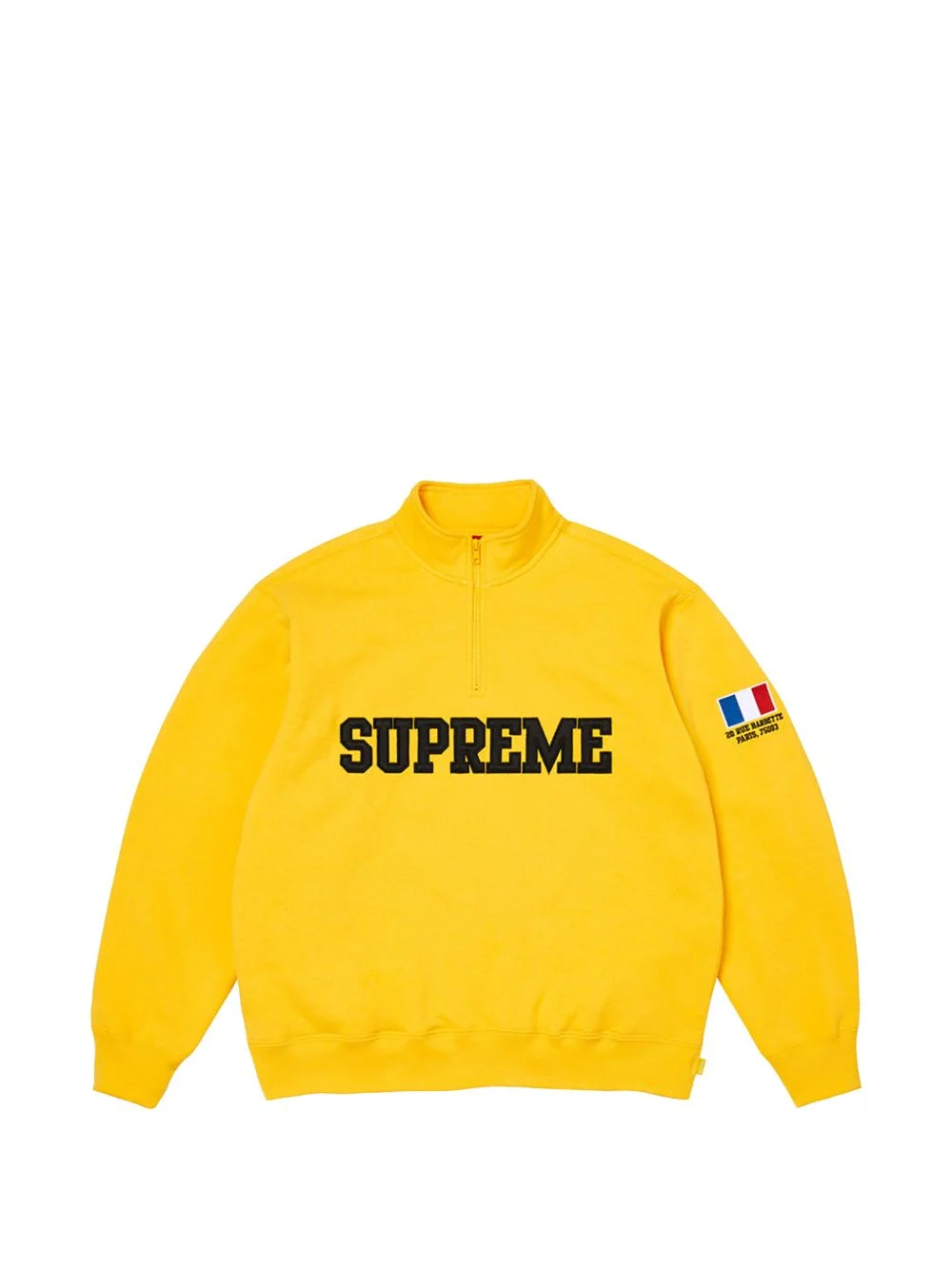 Flag half-zip sweatshirt - 1