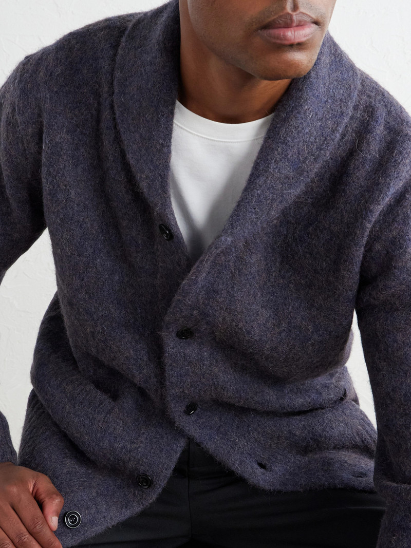 Alpaca, Yak, and Wool-Blend Cardigan 5