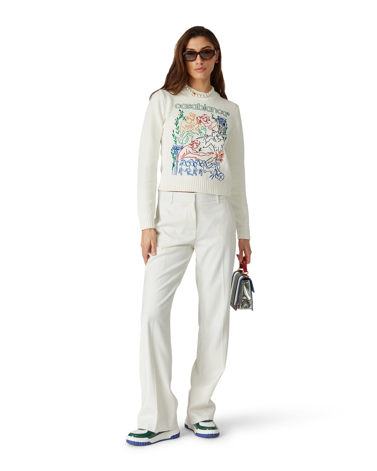 Embroidered Jumper | Casablanca Paris - 2