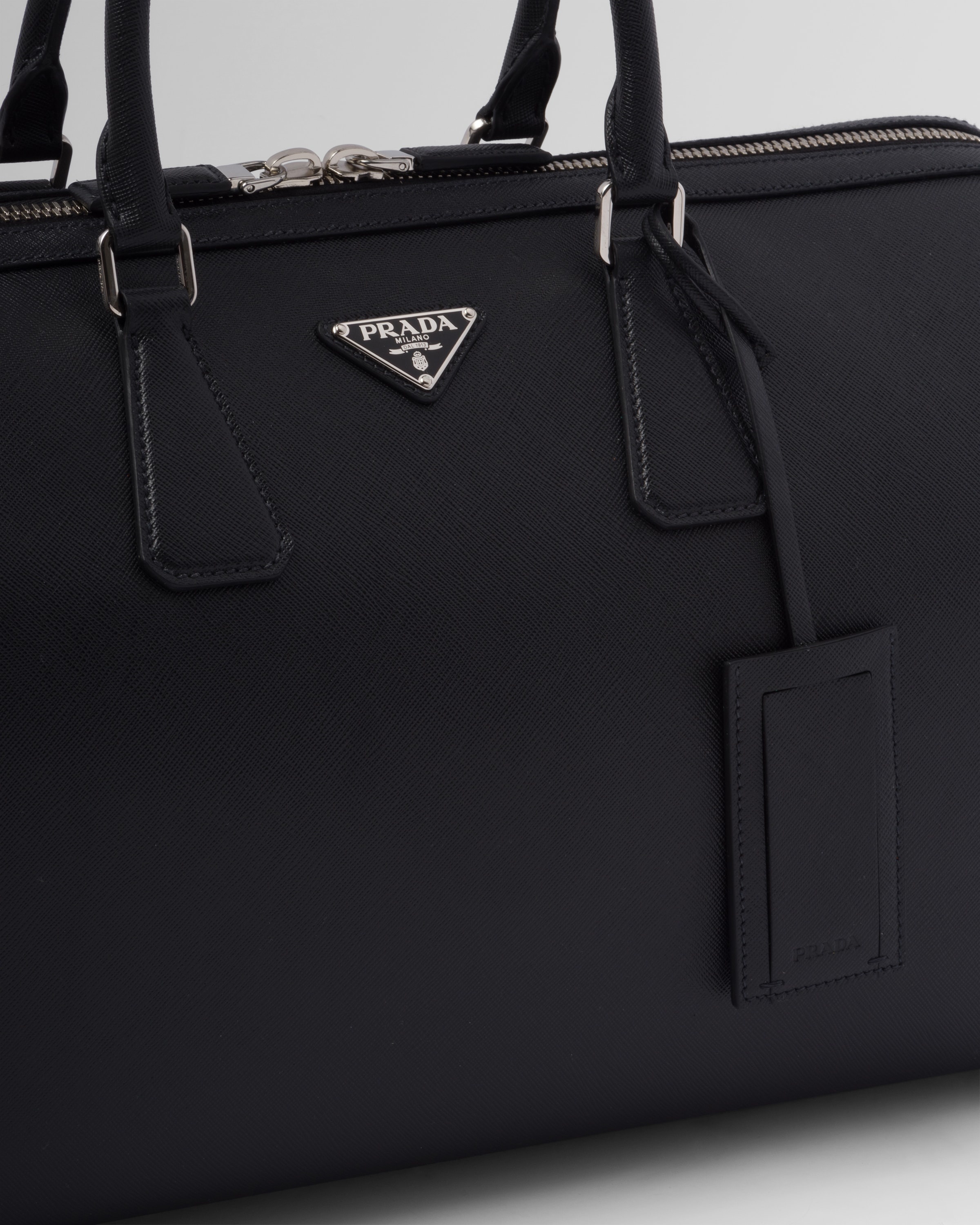 Saffiano leather travel bag - 6