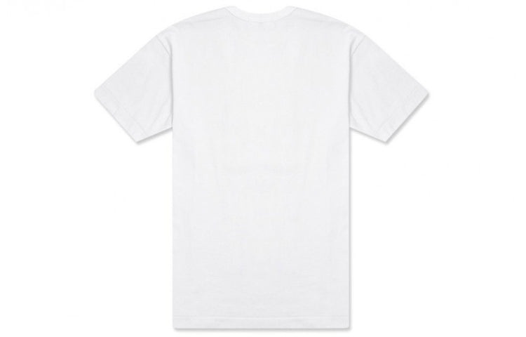 COMME des GARCONS PLAY Blue Eyes Red Heart T-Shirt 'White' AZ-T086-051-1 - 2