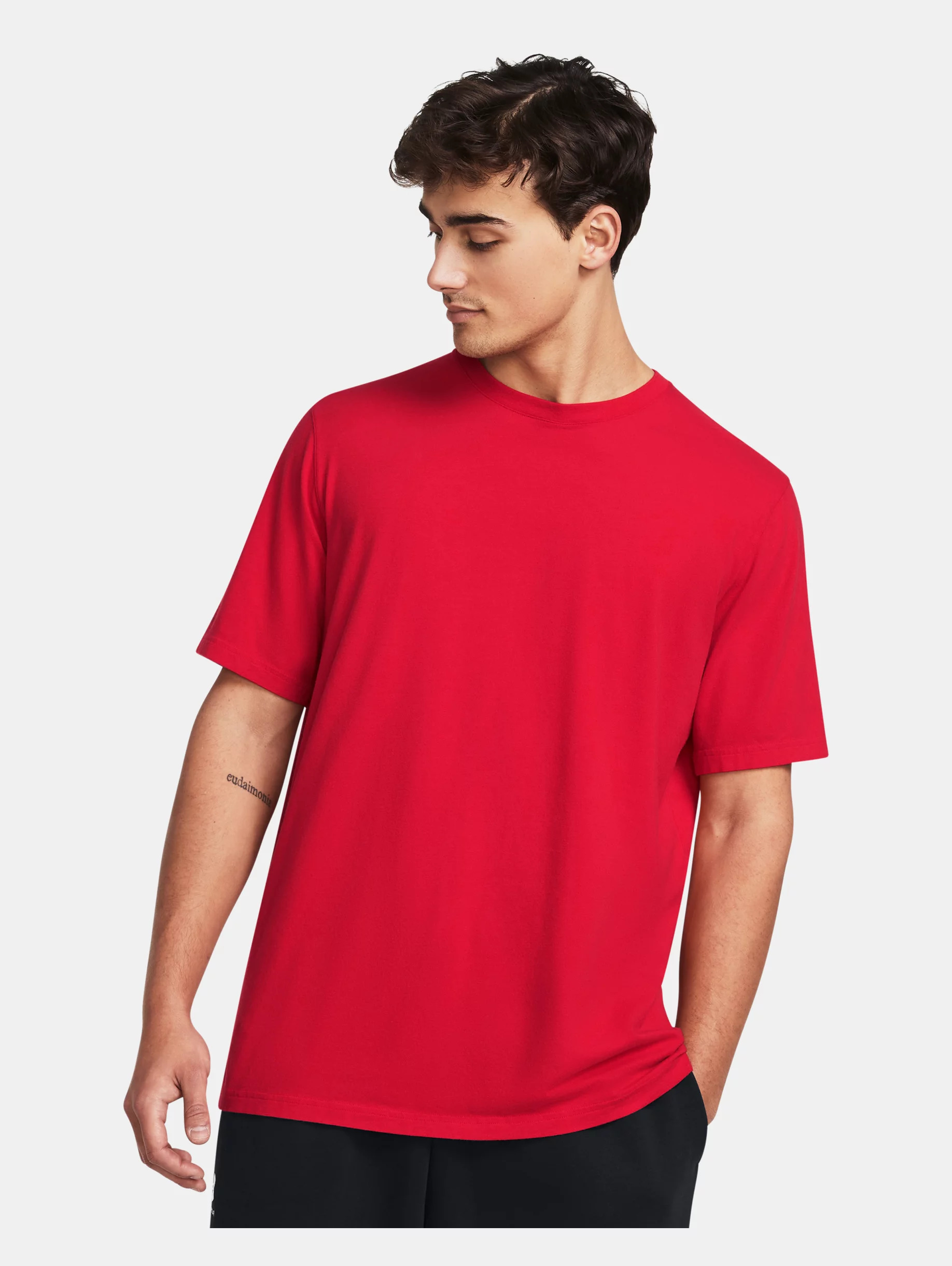 Men's UA Icon Charged Cotton® Short Sleeve - 2