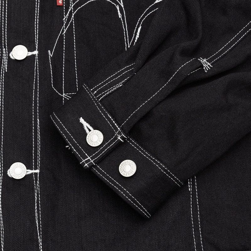 X LEVI'S DENIM TRENCH 9