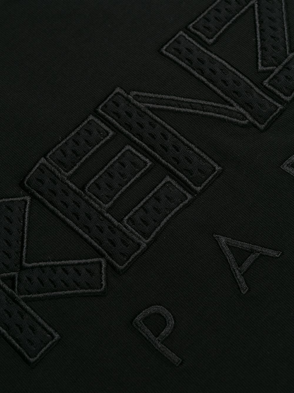 logo embroidery T-shirt - 7
