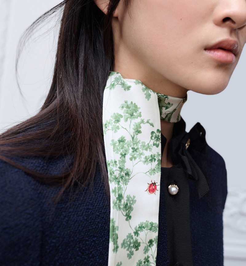 Toile de Jouy Clover Mitzah Scarf 3