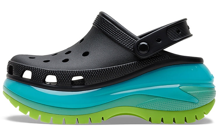 Crocs Mega Crush Clogs 'Black Multi' 207988-0C4 - 2