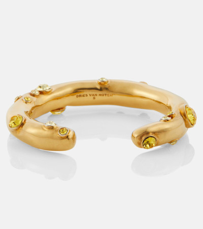 Dries Van Noten Embellished cuff bracelet outlook
