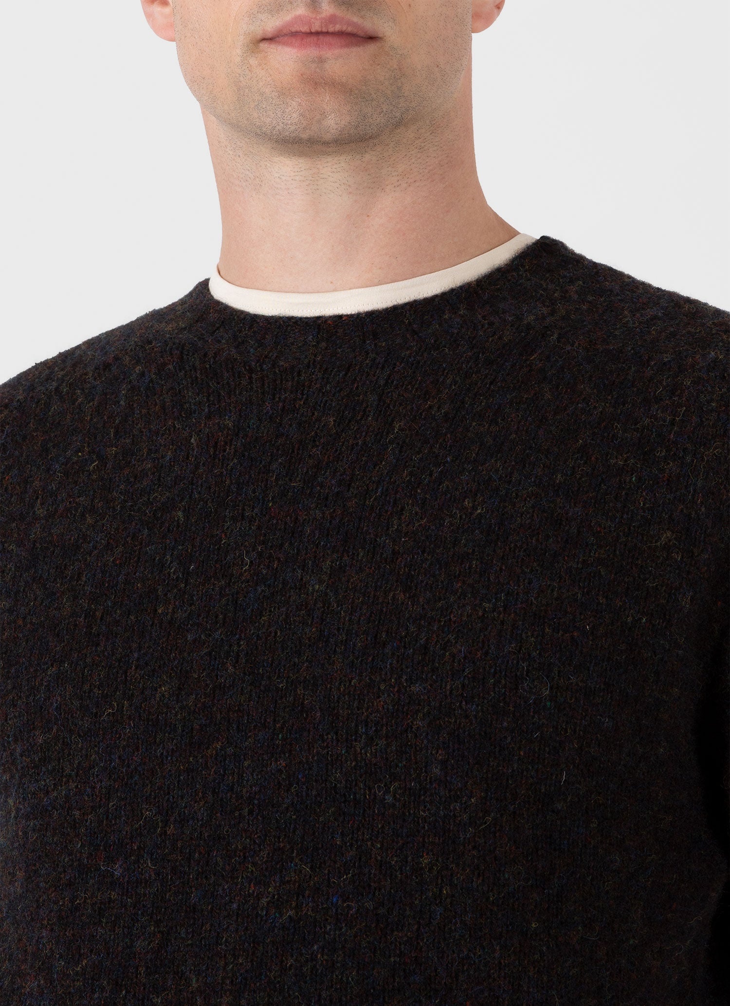 Shetland Crew Neck Jumper - 6