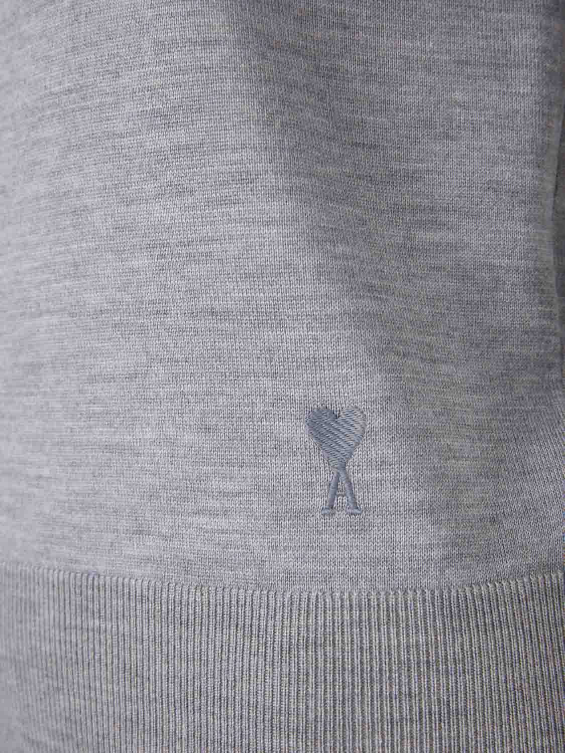 WOOL KNIT POLO - 4