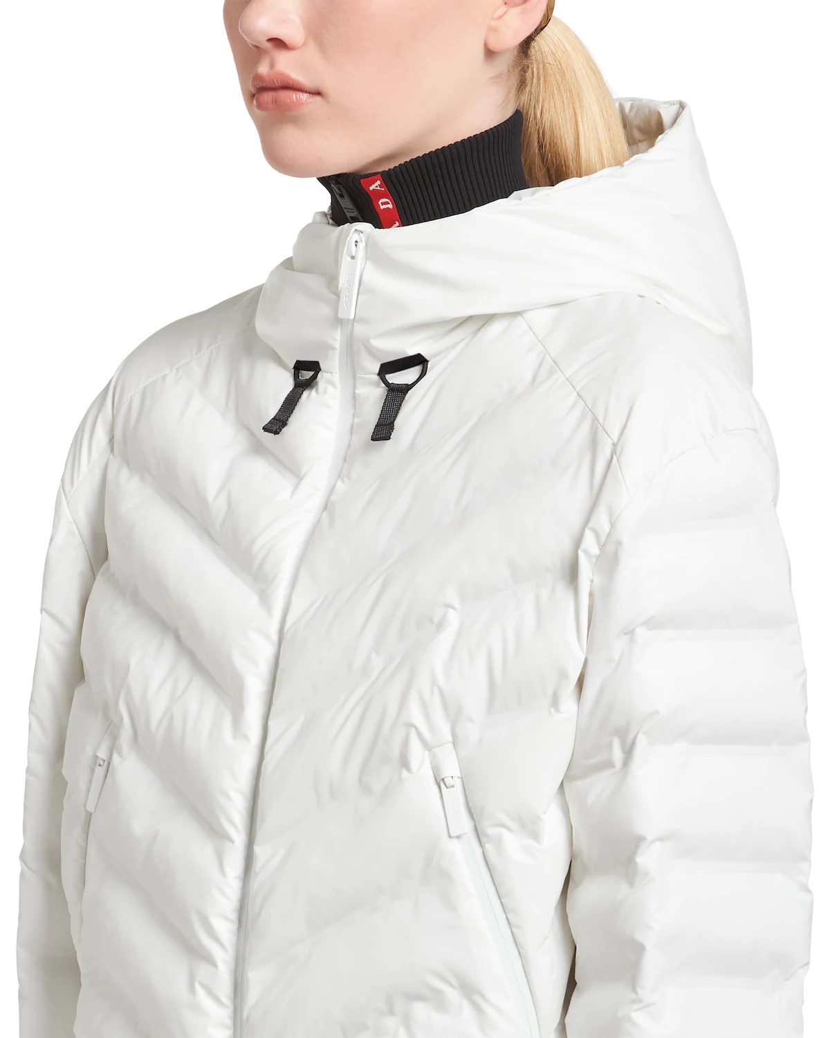 Light Nylon hooded puffer jacket - 5