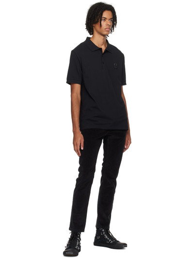 Raf Simons Black Fred Perry Edition Polo outlook