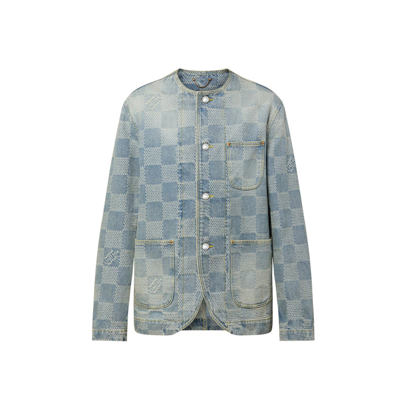 Damier Denim 3D Chic Jacket - 1