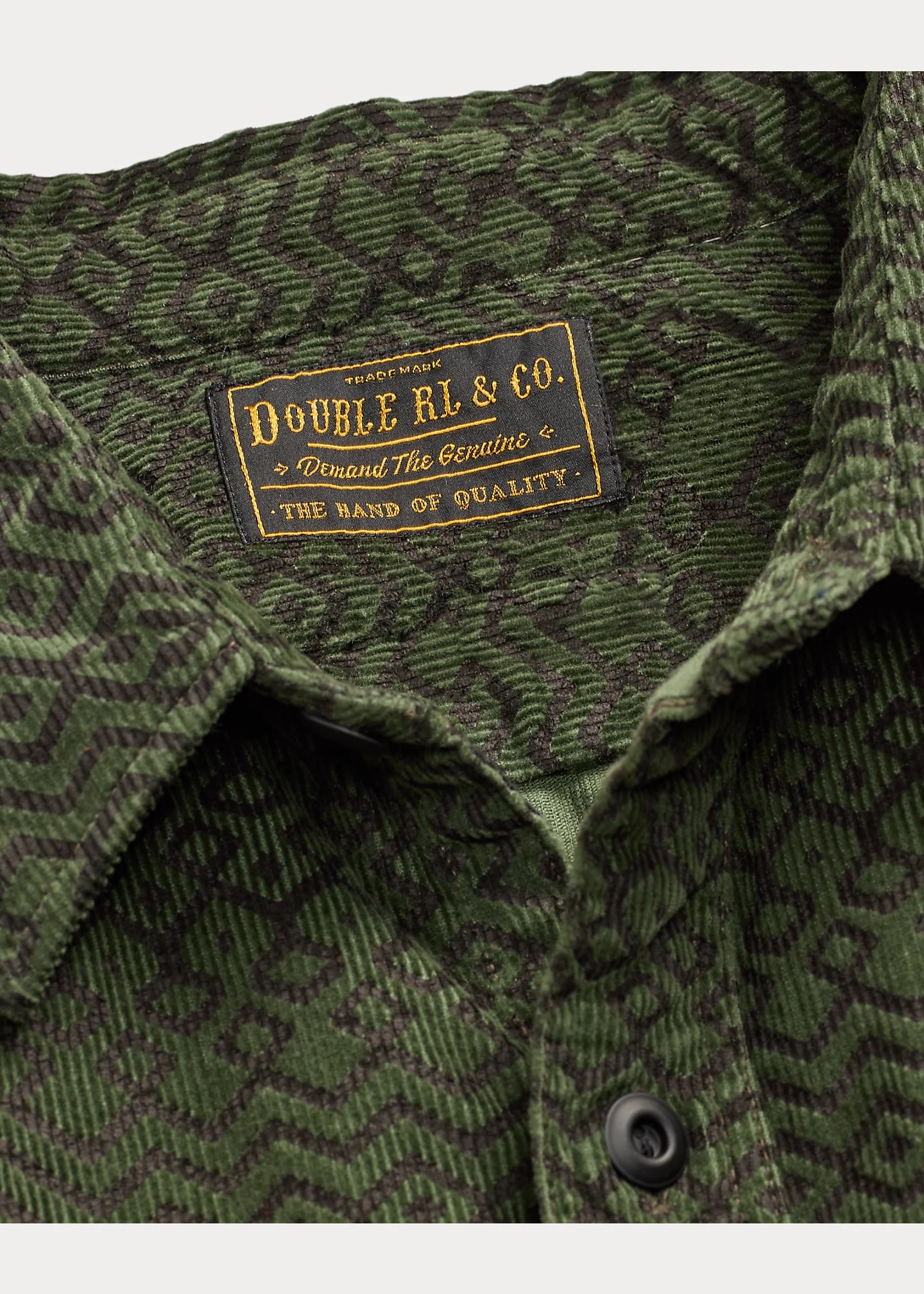 RRL x Zefren-M Corduroy Workshirt - 5