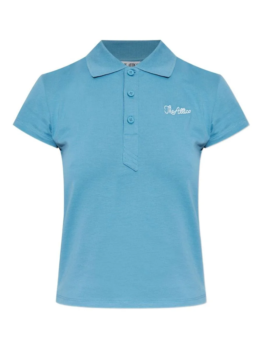 The Attico Jersey Polo Shirt - 1