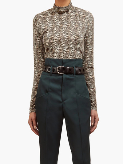 Isabel Marant Zak braided-leather belt outlook