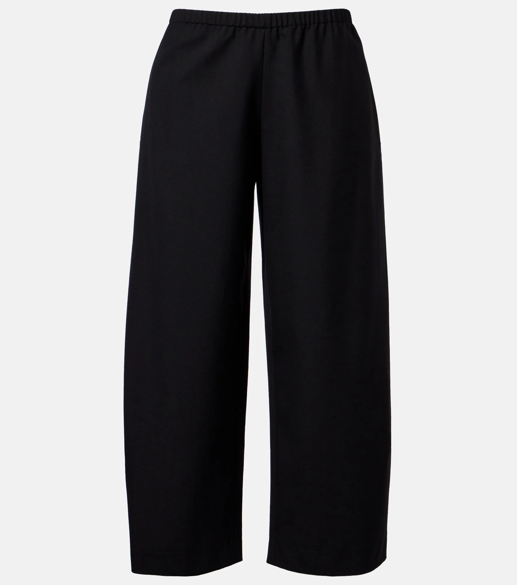 Roma virgin wool wide-leg pants - 1