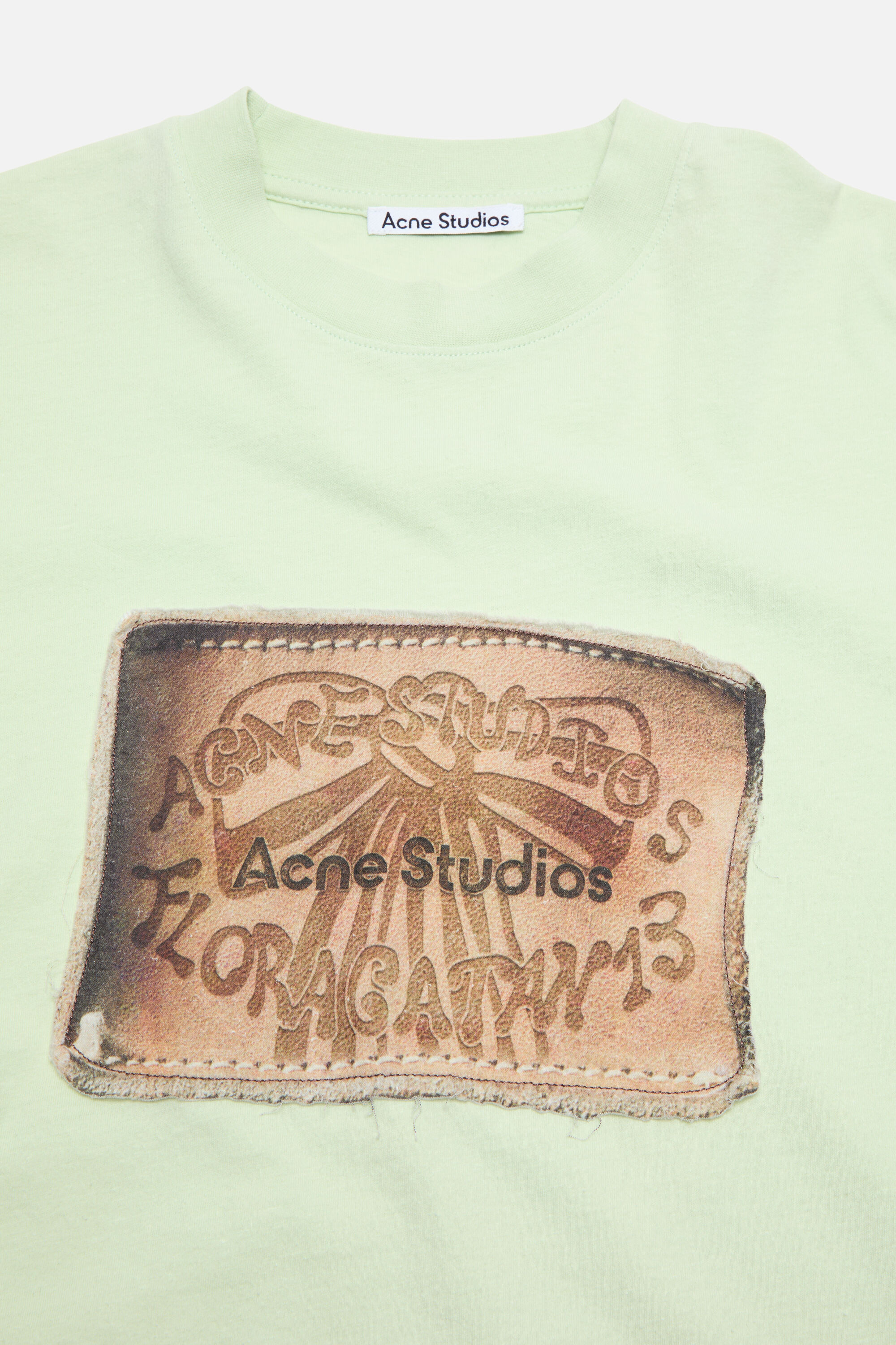Logo t-shirt - Pistachio Green - 5