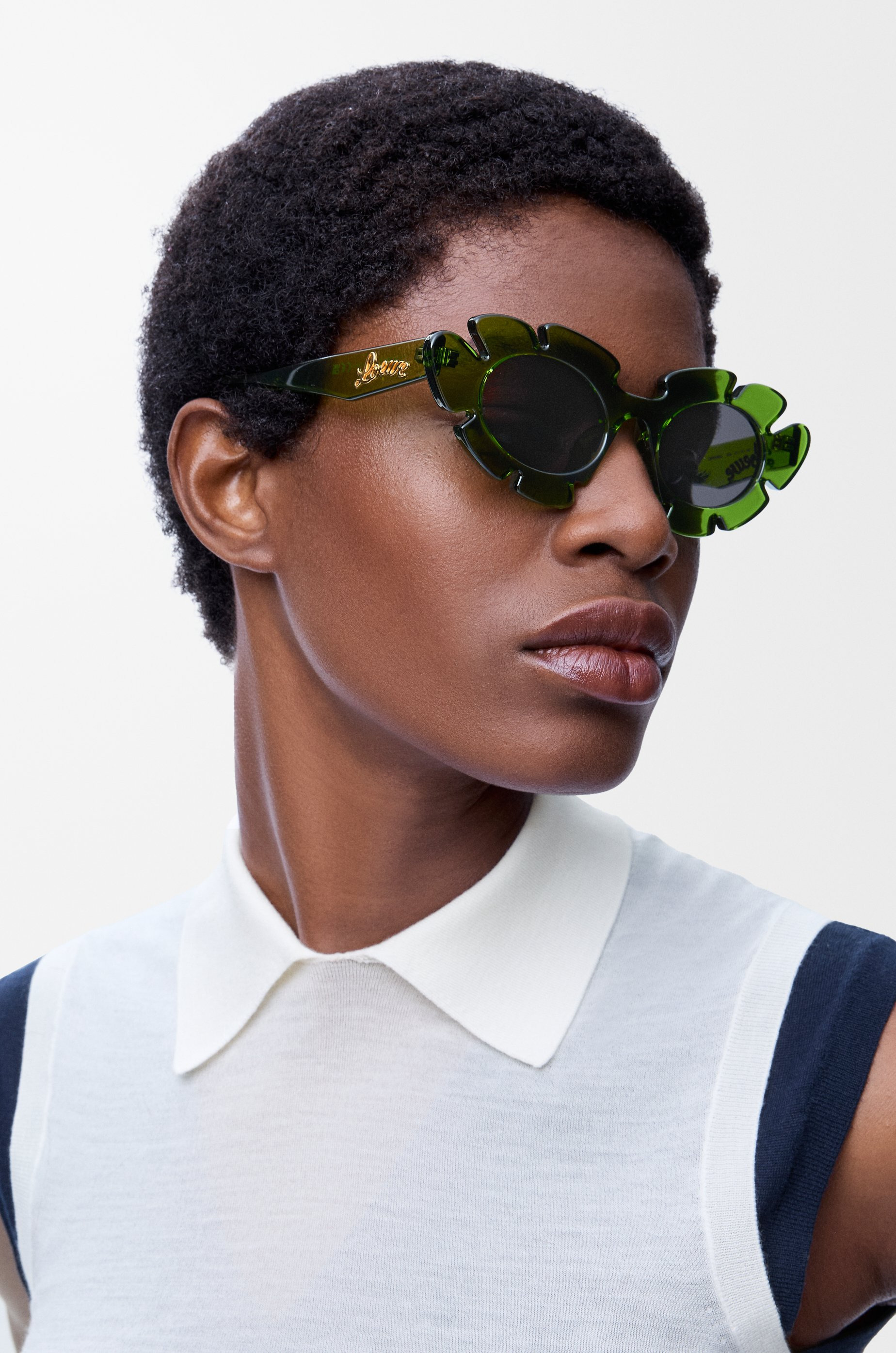 Flower sunglasses in injected nylon - 2