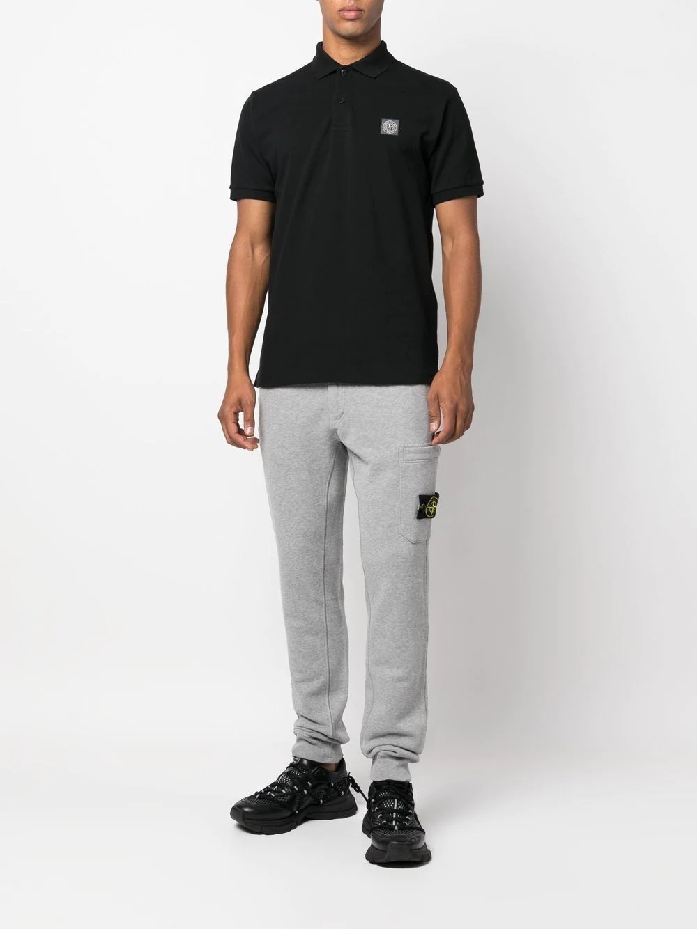 Compass patch track pants - 2