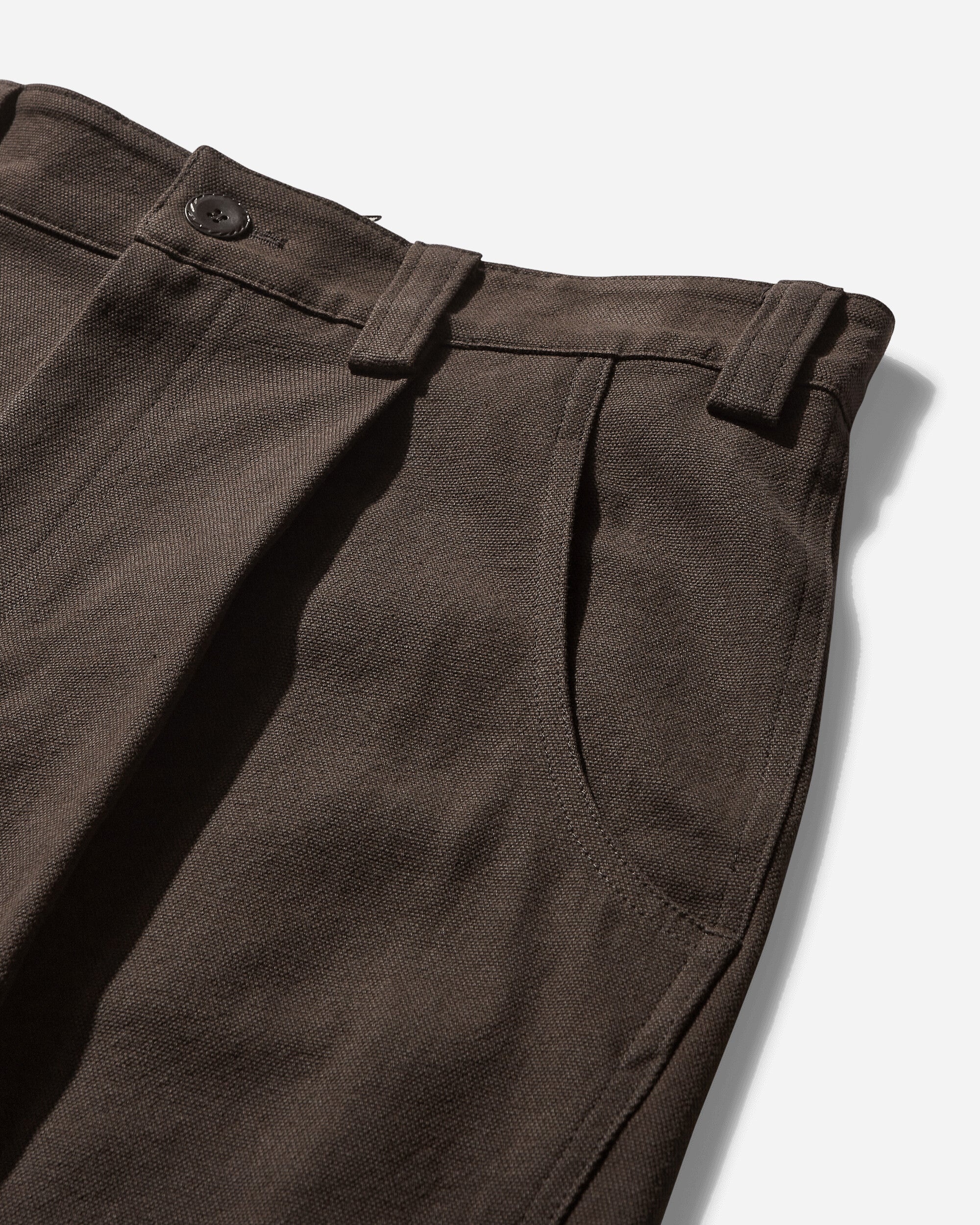 Women's Cargo Pants Khaki Brown - 3