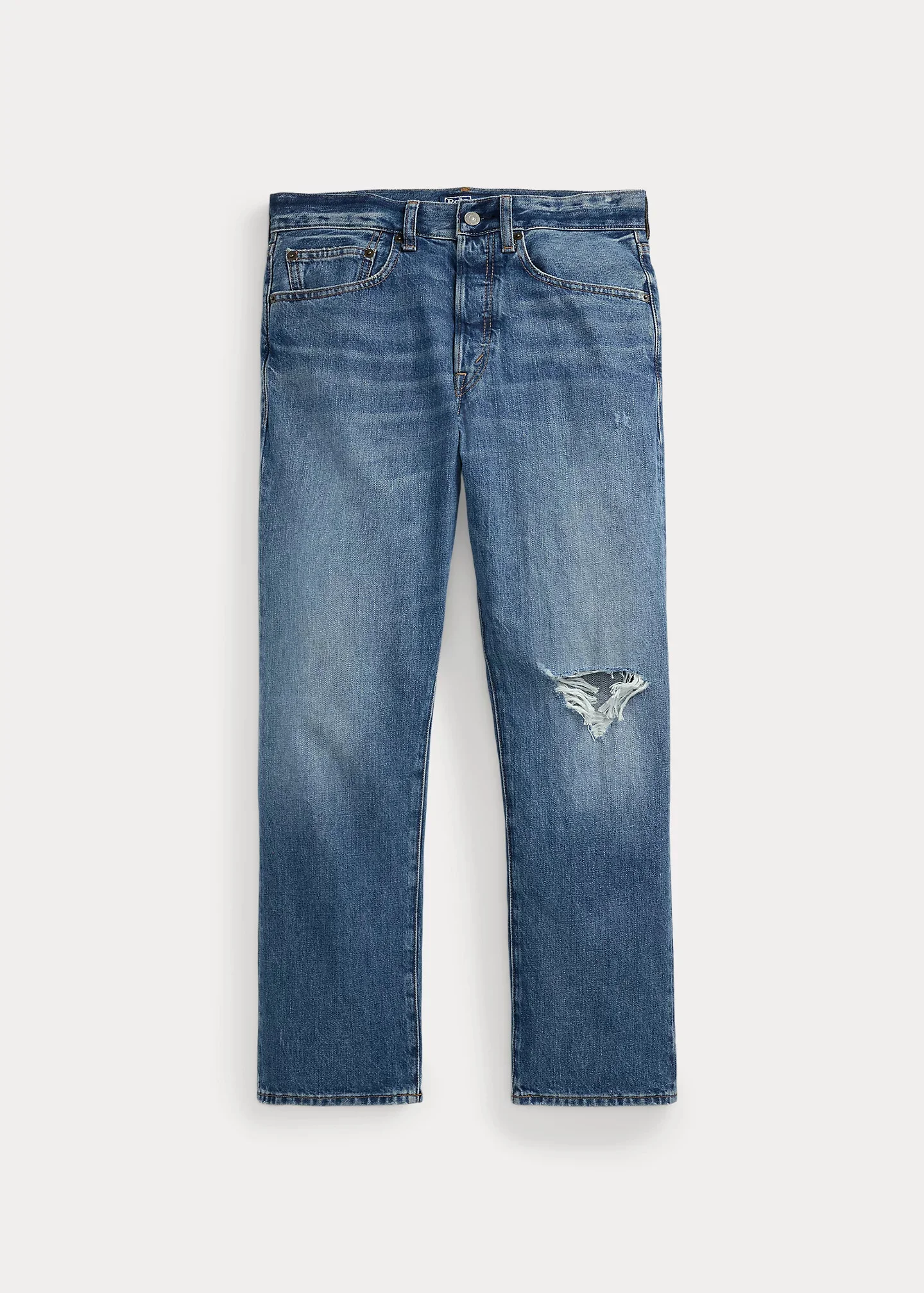 Relaxed Straight Crop Jean - 1