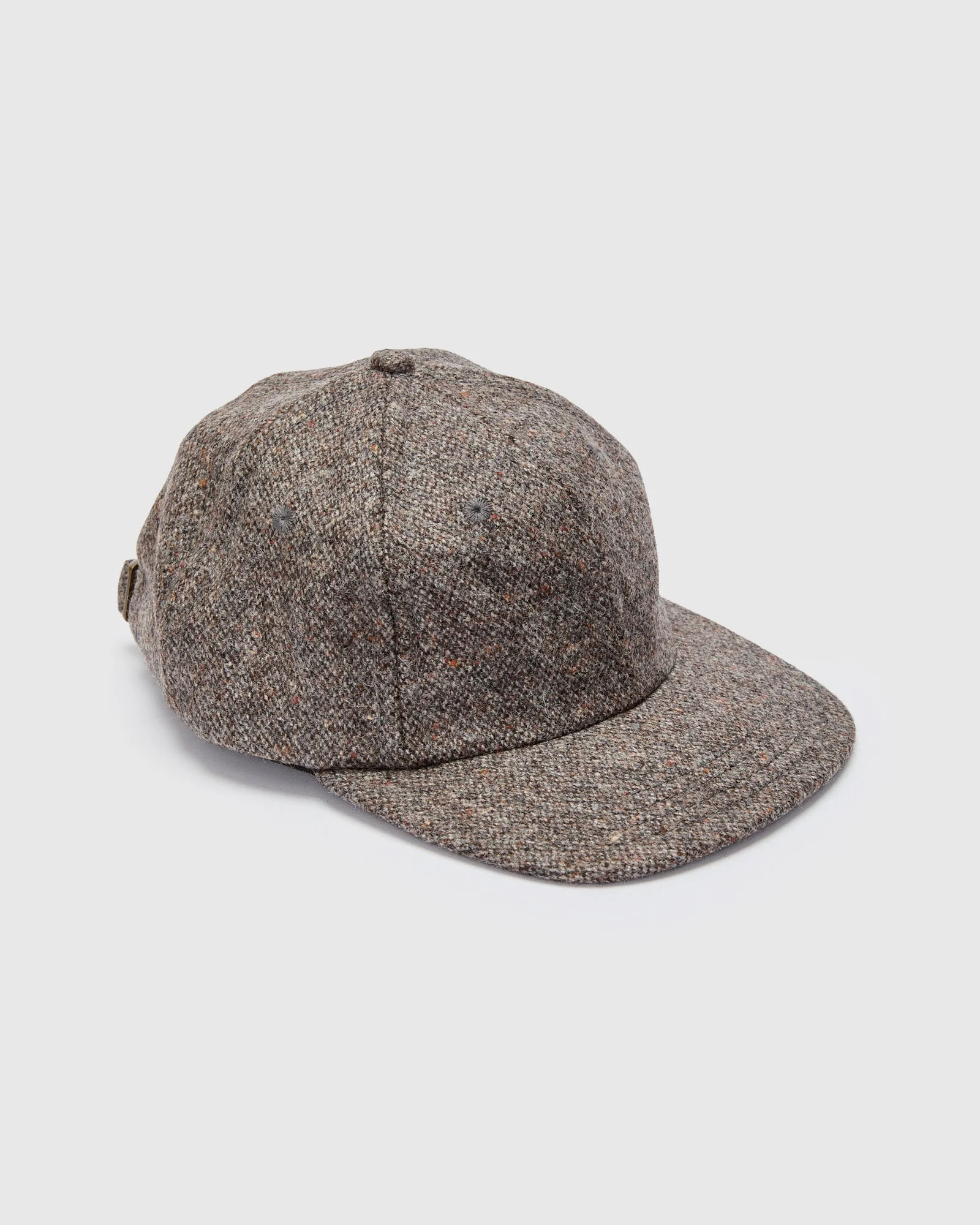Baseball Hat in Donegal Wool Silt - 1