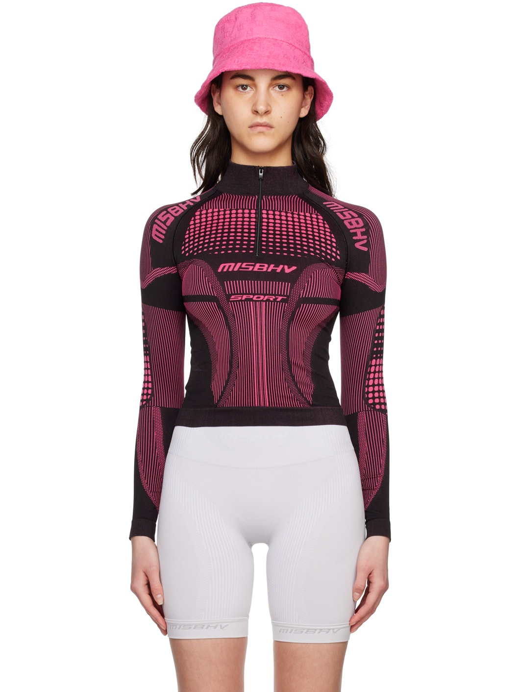 Black & Pink Europa Top - 1